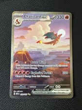 Charizard ex Full Art Holo 330 HP 199/165 Scarlet & Violet 151 Special Illustra…