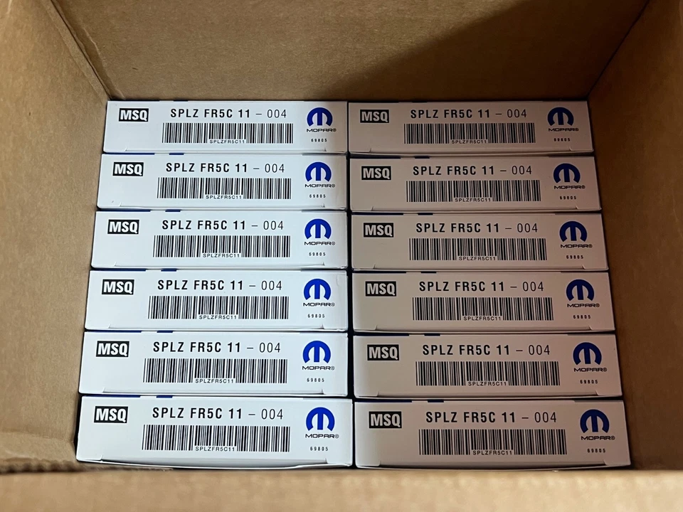 Paquete de 8 bujías Mopar SPLZFR5C11 para Nissan Infiniti INFINITI Kia 200 00-17 Foto 3 de 4