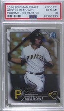 2016 Bowman Draft Chrome Top Prospects Refractor Austin Meadows #BDC-121 5wg