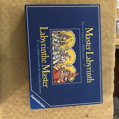 VINTAGE Master Labyrinth Maze Game COMPLETE Ravensburger 1994 Strategy
