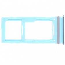 Dual SIM Tray Adapter Card For Samsung Galaxy A52 A72 5G Blue Celeste