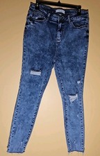 JUDY BLUE LOS ANGELES WOMENS JEANS HIGH RISE SLIM LIGHT BLUE SIZE 13/31