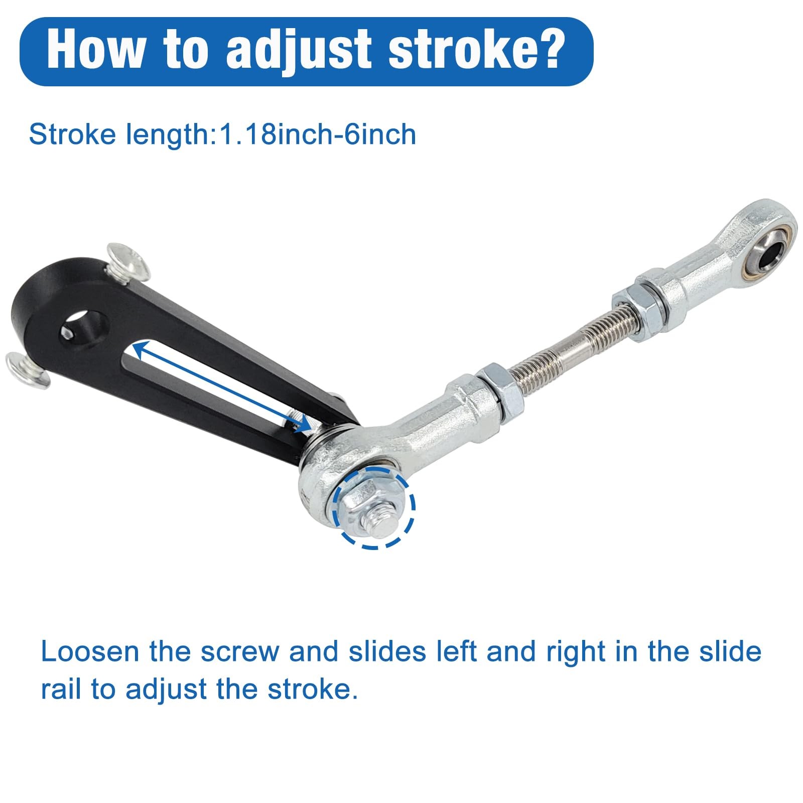 Rocker Arm Motor Arm for Reciprocating Linear Actuator Accessories,Motor Shaf...