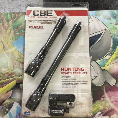 CBE Torx Hunting Stabilizer Kit - Black 7  and 11  - CBE-ACTXKT - NEW