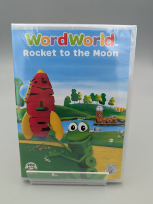 DVD WordWorld: Rocket to the Moon (DVD, 2007, PBS Kids).8 Build A Word Songs New