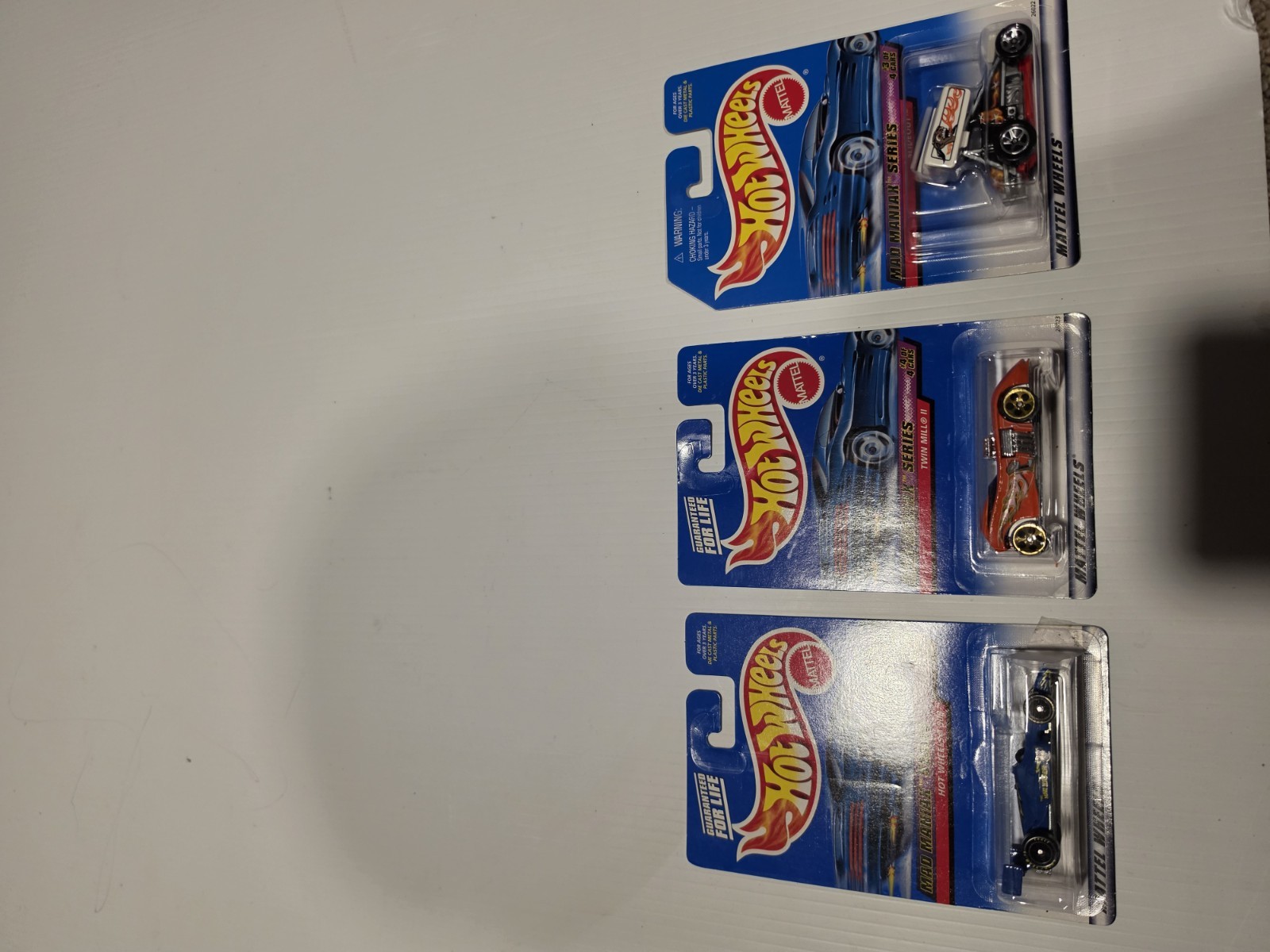 Hot Wheels Mad Maniax Series Diecast Car Lot TwinMill II Hot Wheels 500&slideout