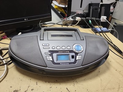 Panasonic RX-ES30 Power Blaster CD Cassette Radio - Spares or