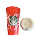 Starbucks Holiday Mug & Reusable Cup Lot 50 Years of Coffee Joy Red Polka Dot — photo 6