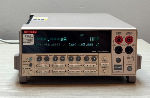 Keithley 2400 SourceMeter SMU 200V 1A 20W - Powers On - For Parts/Repair
