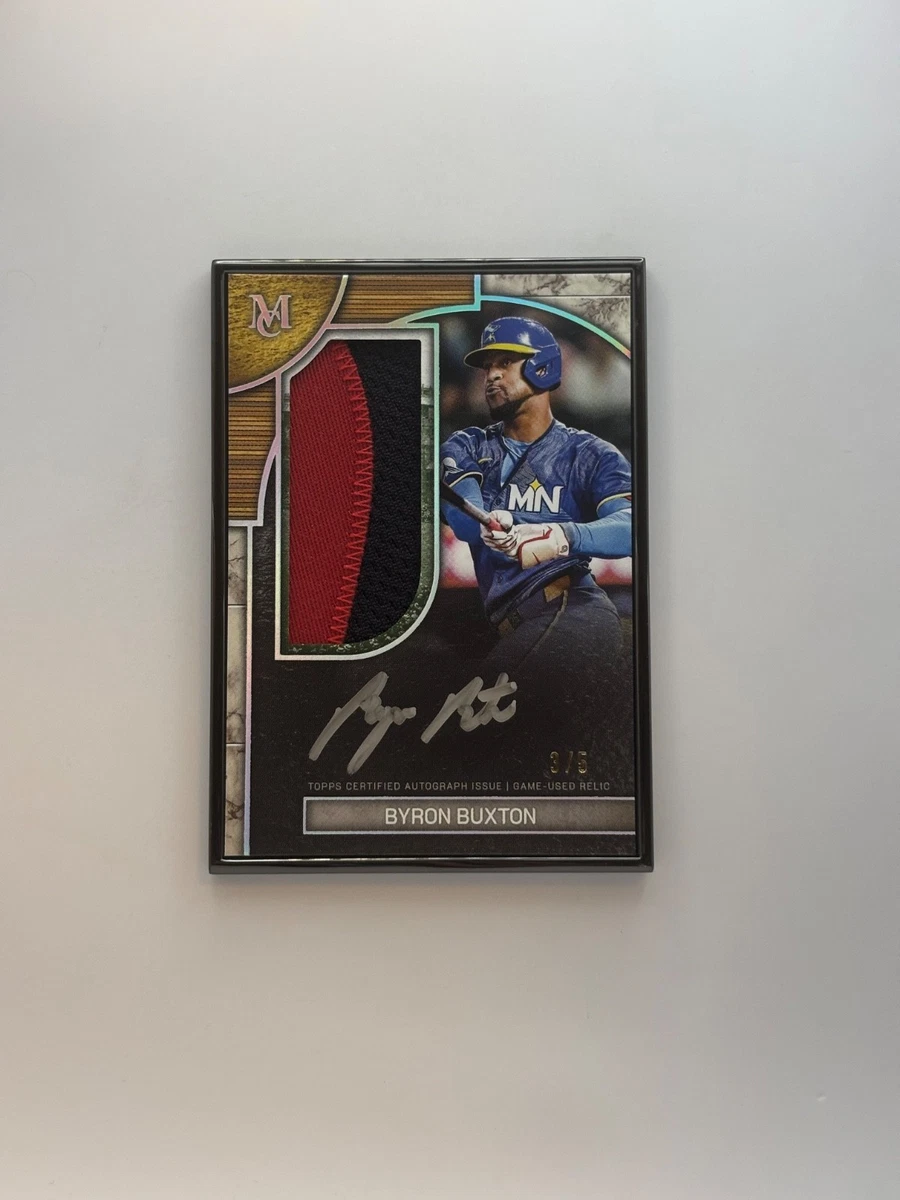 MLB 2025 BASEBALLS Byron Buxton サインボール Byron Buxton Baseball