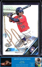 2016 Topps Pro Debut *Miguelangel Sierra **Card #156** AUTO (RC)
