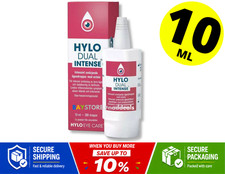 Hylo-Dual Intense Lubricating Eye Drops 10ml
