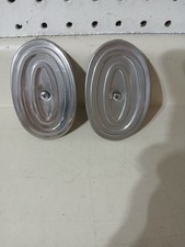 1957 Chevy Belair Backup Light Delete Covers Block Off Plates Oem