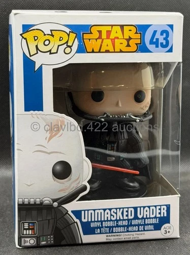 Funko POP!  Star Wars: Unmasked Darth Vader - 43 Movies Read! rotj return jedi