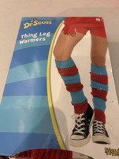 SPIRIT DR SEUSS THING LEG WARMERS NEW IN BOX OPEN