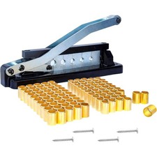 Standard Hose Crimper, 3/8 Air Hose Repair Kit with Crimper Ferrule Crimping