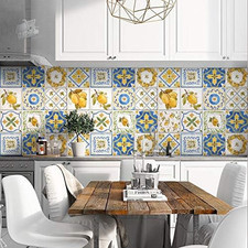 - Stickers Tiles Kitchen Bathroom Tiles Stickers PVC Waterproof Anti-Frost