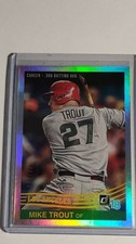 2018 Donruss - Retro 1984 Variations Mike Trout #242 Career Stat Line 63/306
