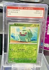 BULBASAUR 2023 FOIL #001/165  Pokemon Card GRADED 10 TCG CCG