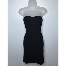 Gap Sculpted Ribbed Strapless Tube Mini Dress Large Sweetheart Neckline NEW LBD