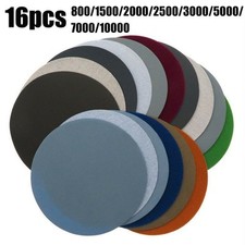 Premium grade Wet and Dry Sanding Discs 125mm Sandpaper Pads Grit 800 10000 7.58 per disc