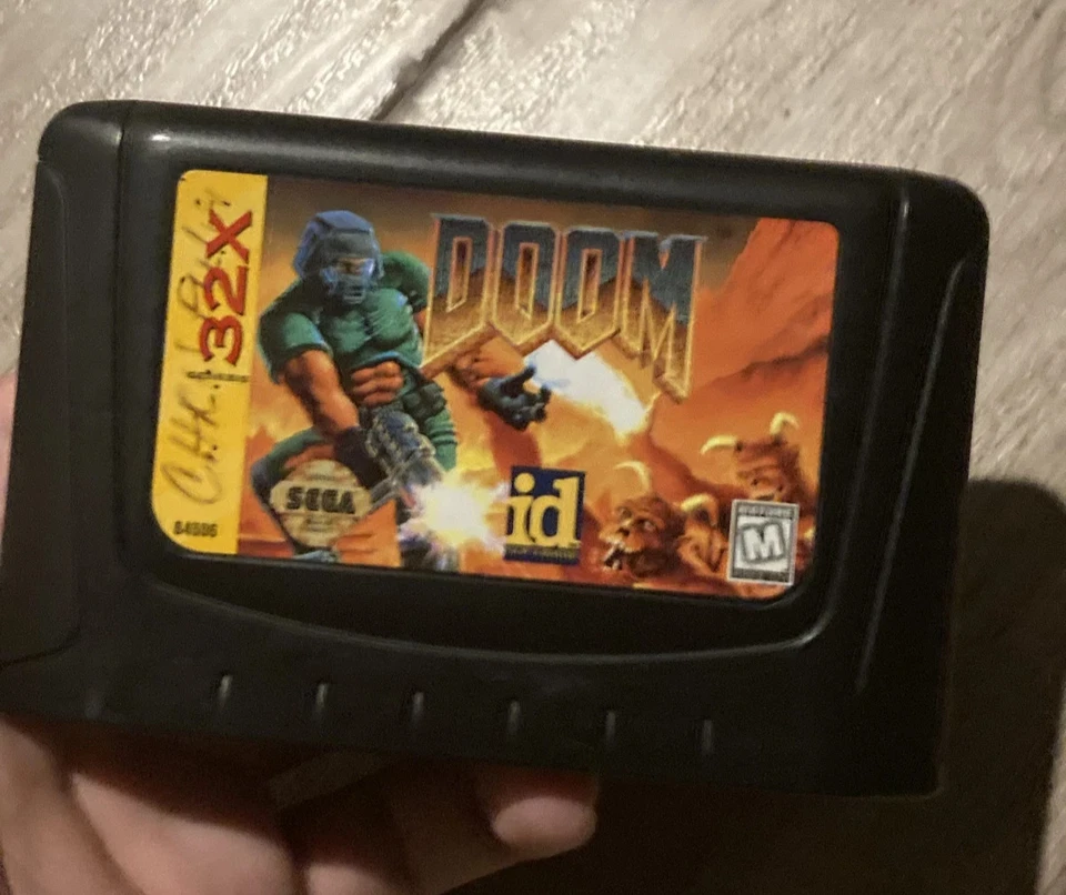 Doom – Sega 32X (1994) Classic Shooter Game - Image 2 of 3