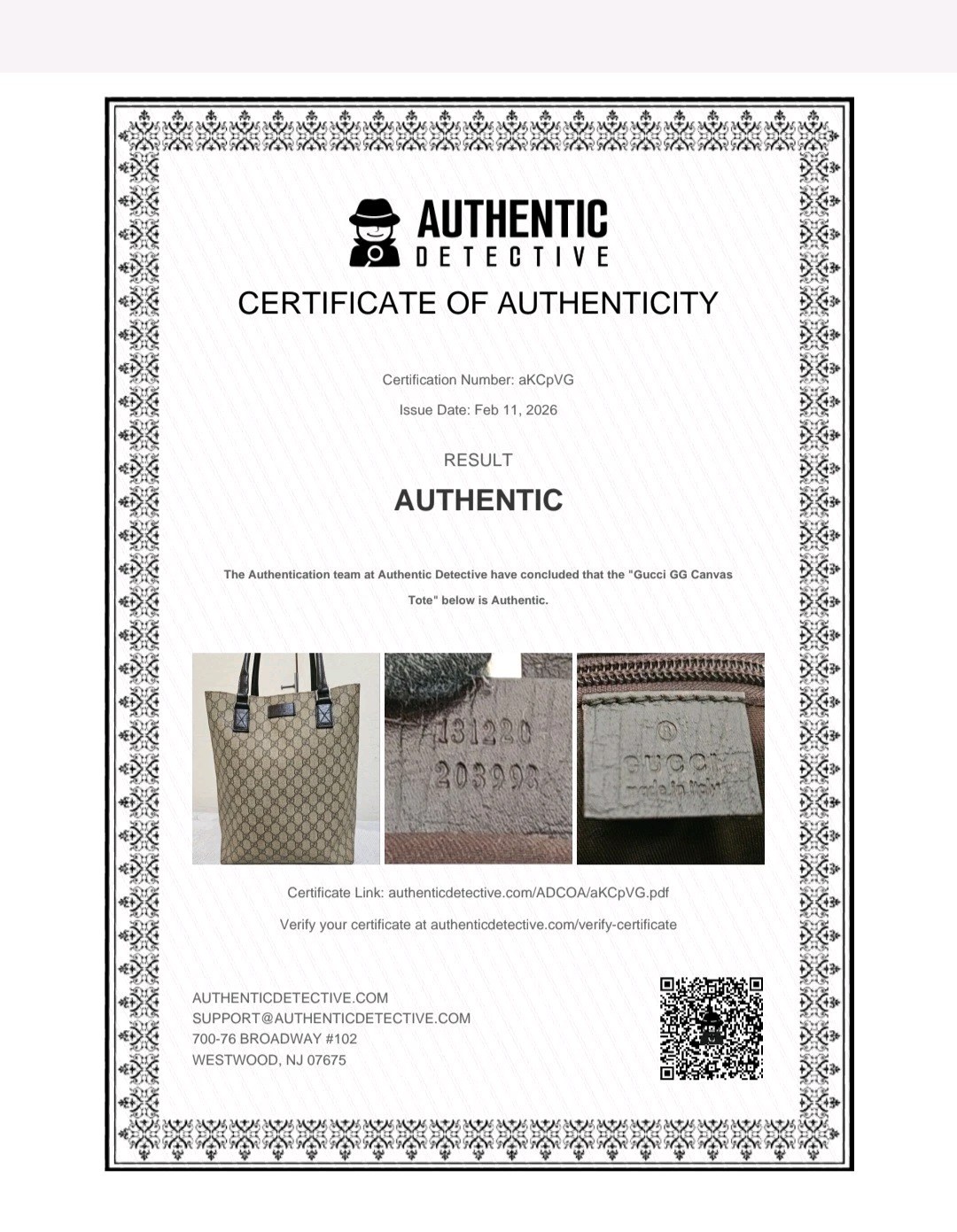 GUCCI GG Coated Canvas Handbag Tote Bag AUTHENTIC thumbnail 20