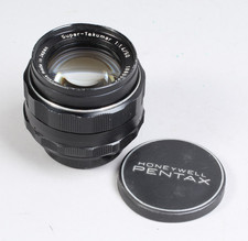 ASAHI SUPER-TAKUMAR 50MM F/1.4 SEVEN ELEMENT M42 SCREW MOUNT READ DESCRIPTION