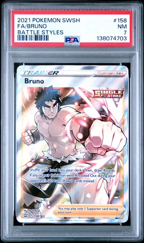 Bruno graded PSA 7 for sale on eBay