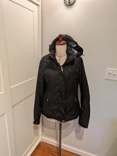 Vintage Rossignol Ski Snowboard Jacket Womens Size M Black