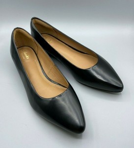 clarks black flat shoes ladies