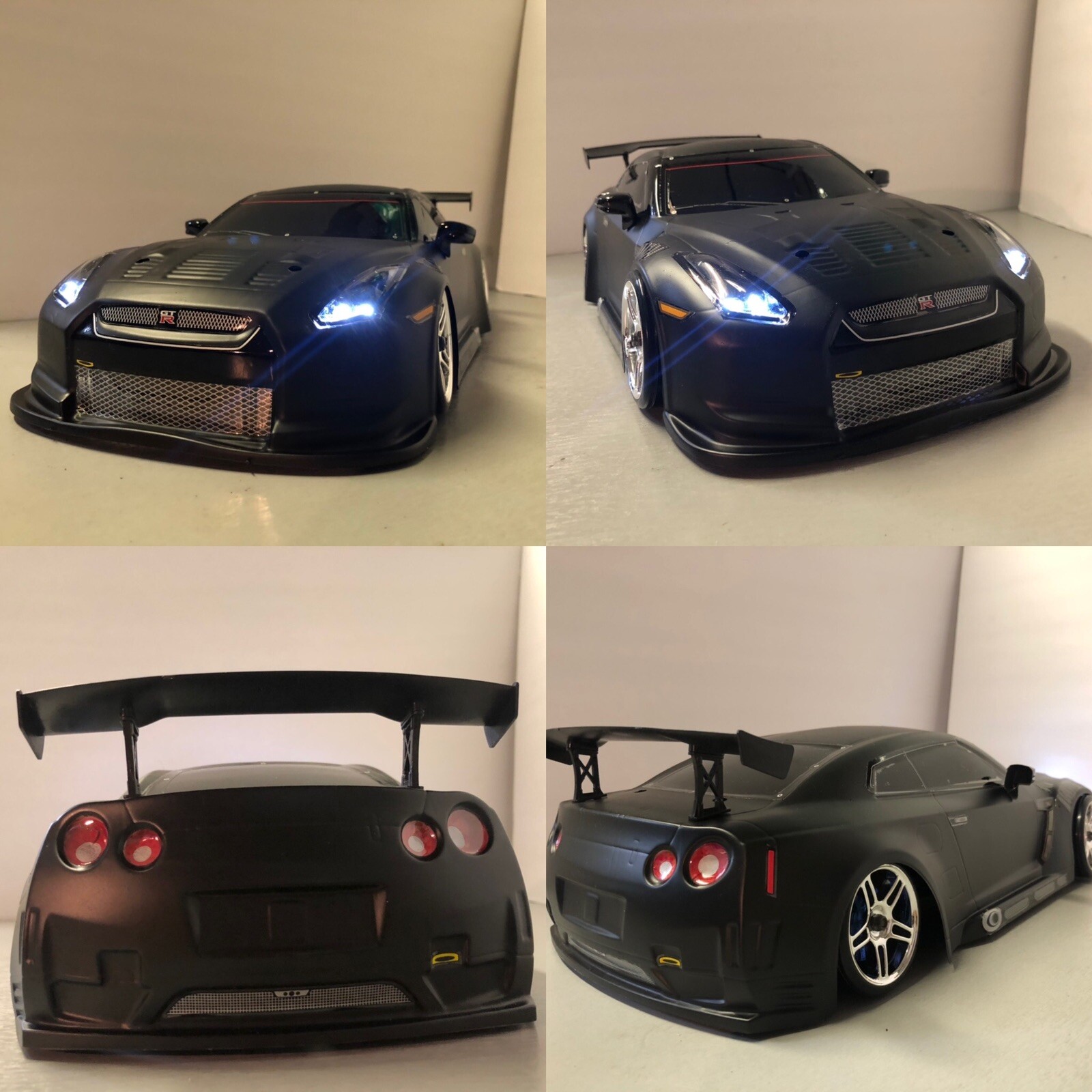 200mm rc body painted