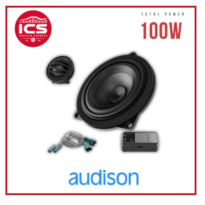 BMW Audison Prima APBMW K4E 4 Zoll 2-Wege 100 W Auto Komponenten Lautsprecher Schwarz