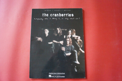 Cranberries - Everybody else is doing it so why can´t we . Songbook Notenbuch. P