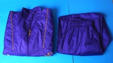 Nice Vintage Tracksuit Bold Spirit Women Windbreaker Blue Size Medium