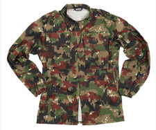 Original Schweizer CH Armee Feldjacke M83, Jacke, Feldbluse, alpentarn NEU