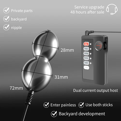 Electric Electro Metal Open Plug Speculum E-stim Spreader Dilator Device Men Toy - Picture 8 of 22