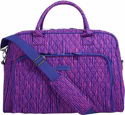 Vera Bradley Luggage Womens Weekender Impressionista Stripe Duffel