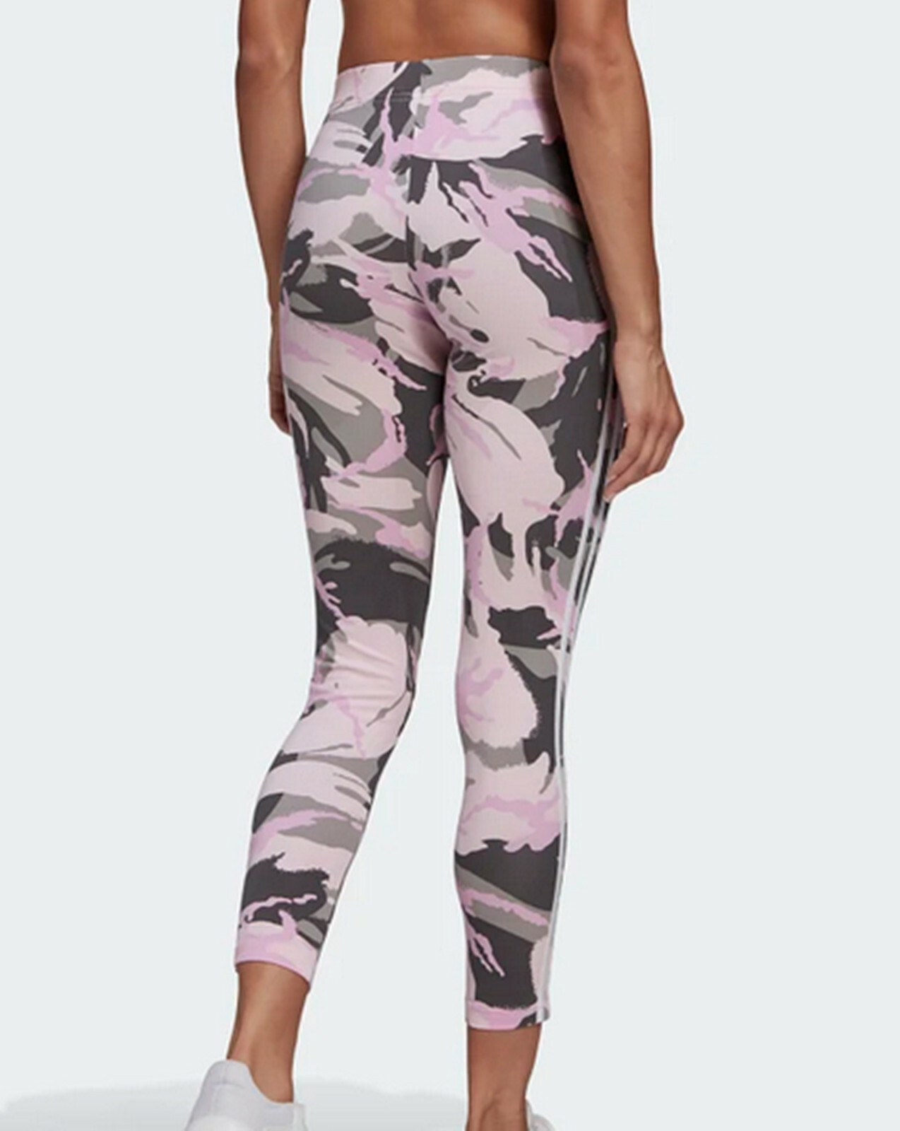 Купить ADIDAS ESSENTIALS 3 STRIPES 7/8 LENGTH CAMO LEGGINGS на Аукцион из  Америки с доставкой в Россию, Украину, Казахстан