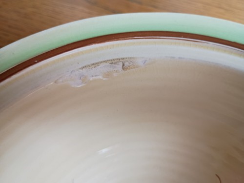 Clarice Cliff large bowl, Art Deco/1930s - Picture 7 of 7