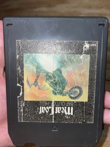 Meat Loaf Bat Out of Hell 8 Track Tape Cartridge VTG CLASSIC ROCK & ROLL - Picture 3 of 6