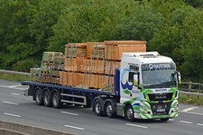 Truck Photo 12x8 - MAN TGX 26.520 - Baxters - MV17 VGF