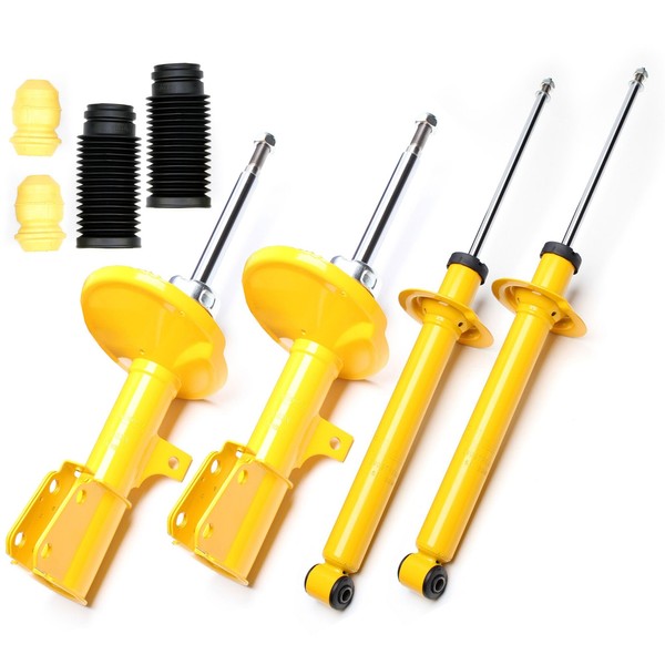 4X TA Sport-StoßDÄMpfer GAS Vorne Hinten + Staubschutz - Renault Twingo C06-image