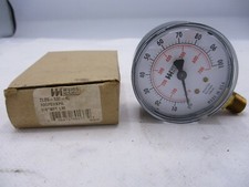 NEW WEISS TL25-100-4L GAUGE 0-100 PSI 1/4" NPT LM