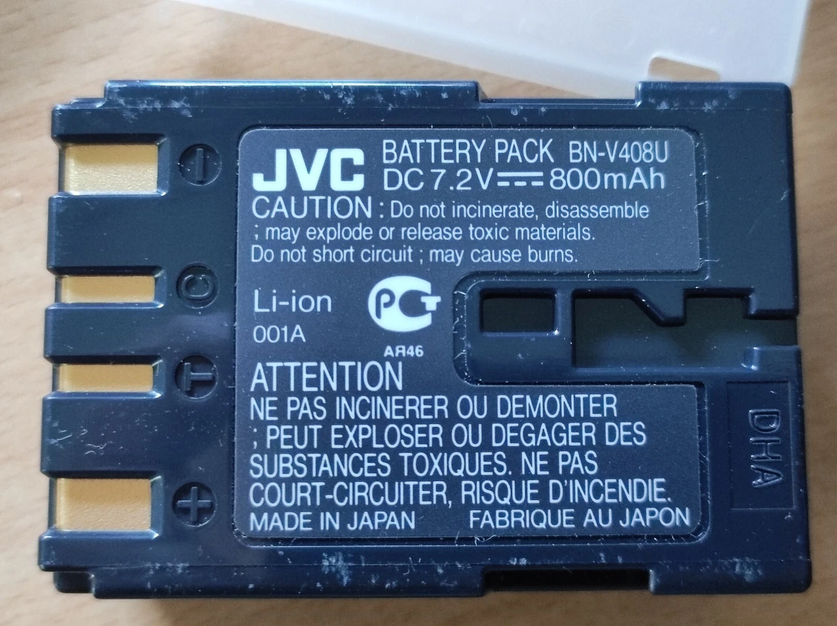 Batteria Li-Ion Per Videocamera JVC BN-VG138E – 3,6V, 2700mAh, 100% Compatibile