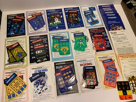 Intellivision Games Lot of 15 with Manuals & Loose Papers &ndash; Vintage