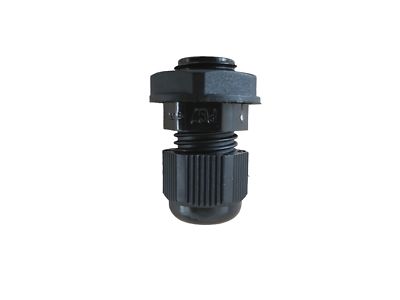 Kabelverschraubung 3tlg PG7 schwarz für Kabel 3,5-6 mm