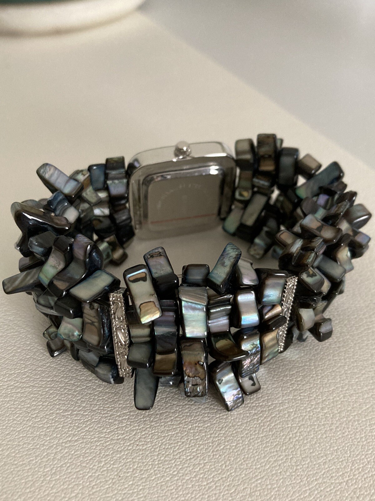 CL Quartz Ladies Multi Strings Blue Moonstone Sto… - image 3