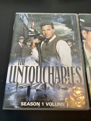 The Untouchables: Season 1 Volume 1 and 2 (DVD, 1959