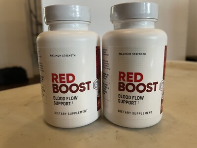 Red Boost Blood Flow Support Dietary Supplement (2 Pack)